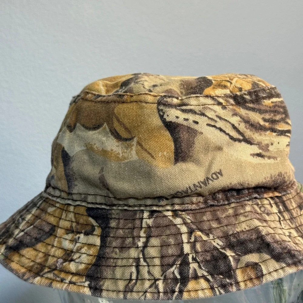 Vintage Advantage Camo GORE-TEX Bucket Hat Kids Woodland Camouflage‎ Waterproof